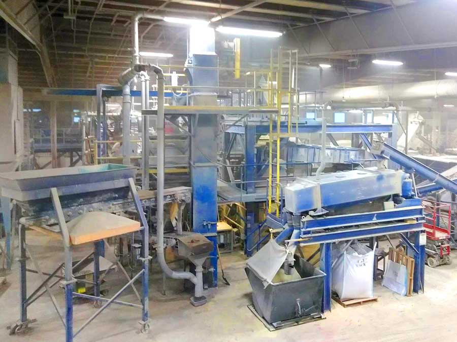 Recycled Crushed Glass Abrasive Manufacturing